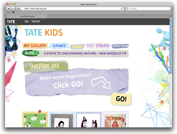 Tate Kids juegos online gratis niños 4 años