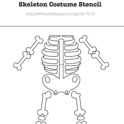 Motear Transitorio Antemano Disfraz infantil casero de Halloween: Haz un disfraz de esqueleto