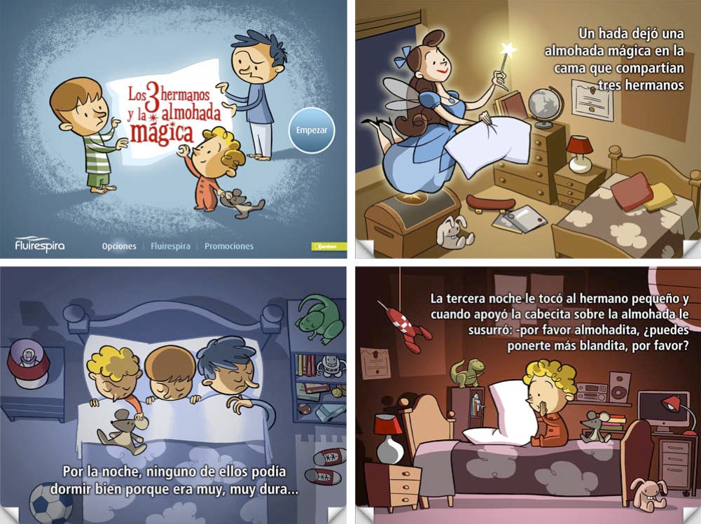 La Almohada Mágica cuento infantil interactivo