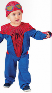 disfraz bebé spiderman
