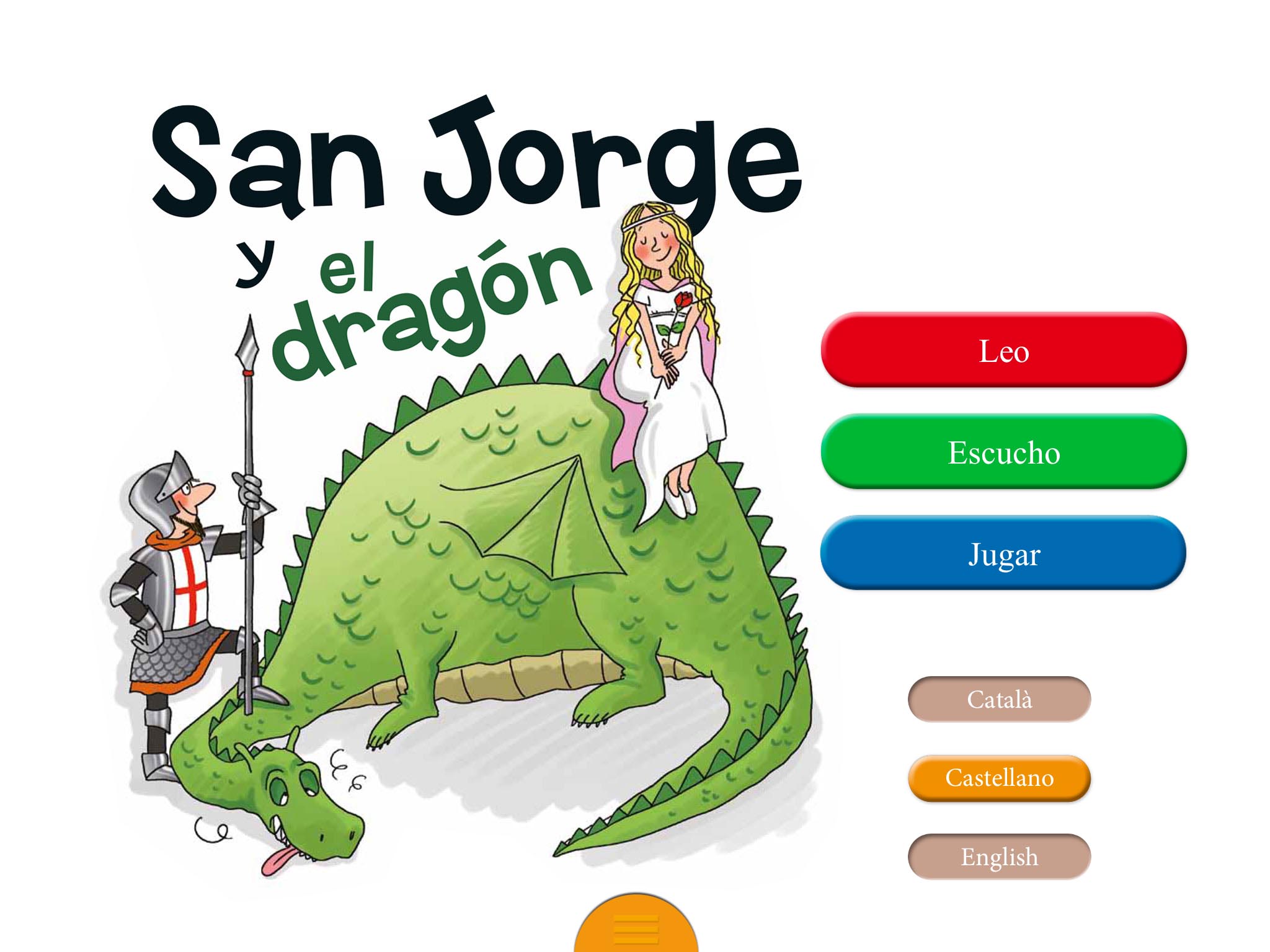 san jorge y el dragón app niños de imaginarium