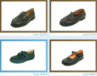 zapatos escolares online