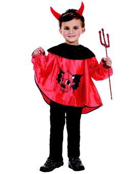 Disfraz niño diablo talla 3-4 años