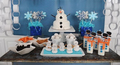 Ideas para fiesta de Frozen