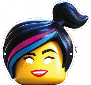 propietario Contribuir Pasivo Disfraces de la LEGO Película 2 para niños y máscaras para imprimir