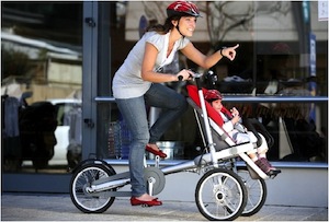 Taga bike bicicleta con silla bebe