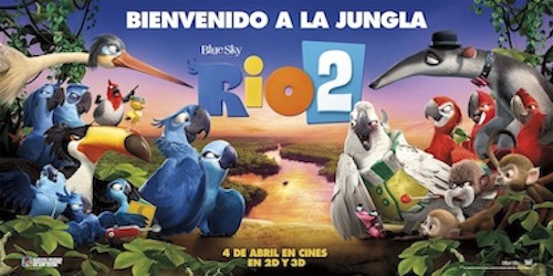 RIO 2 sorteo de un pack de película