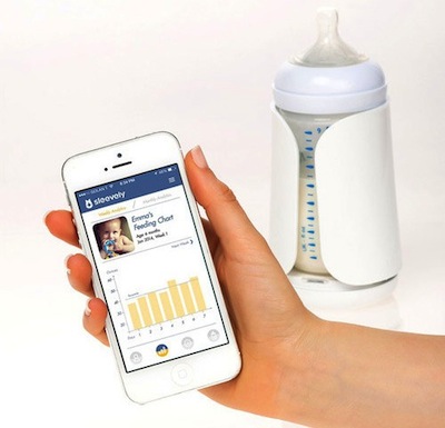 App Sleevely biberon inteligente para bebes con app