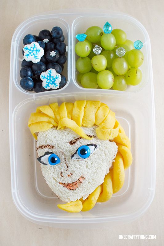 Sandwich de Elsa de Frozen
