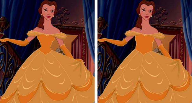 Bella imagen de Disney e imagen de BuzzFeed/Loryn Brantz/Walt Disney Studios