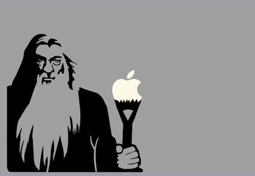Pegatina de Gandalf para Mac
