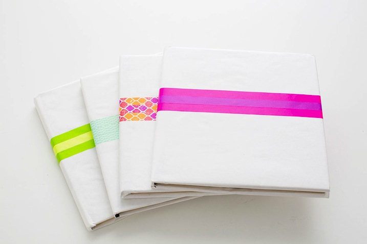 Libros decorados con washi tape tutorial DIY