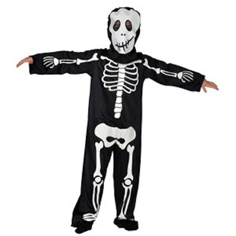 Disfraz esqueleto infantil para Halloween