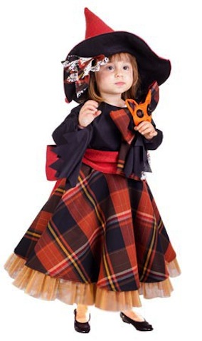 Disfraz infantil para halloween de Brujita