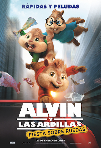 Alvin y las ardillas nueva pelicula