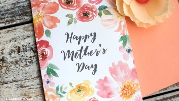 3 tarjetas para el Día de la Madre para sólo descargar e imprimir
