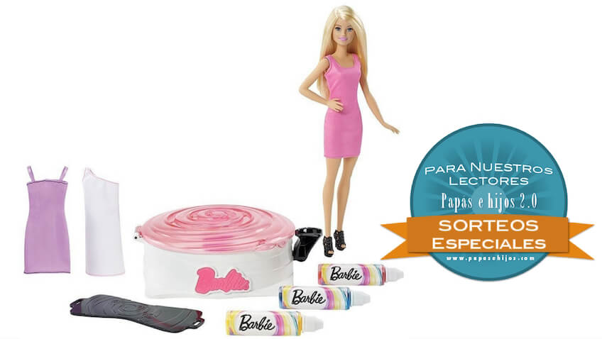 Barbie Gira y Disena accesorios