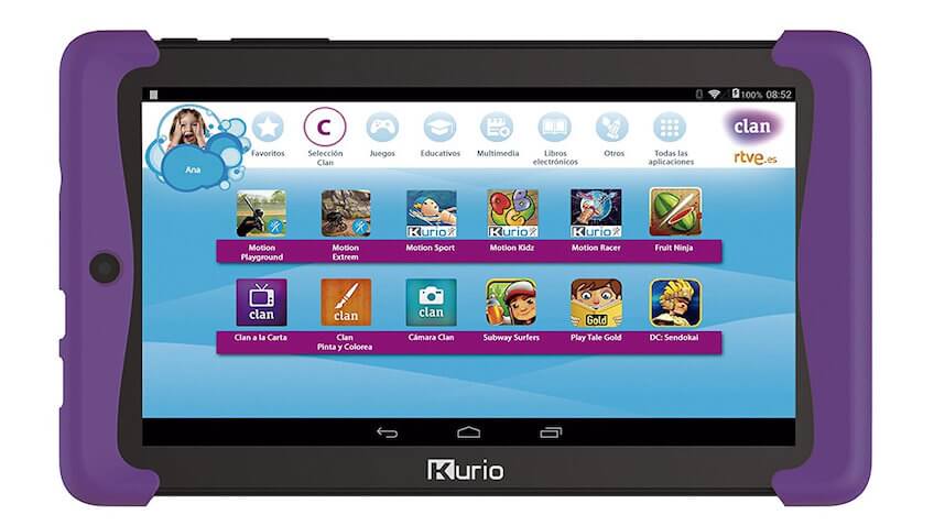 Tablet Clan Kurio TAB2 para niños