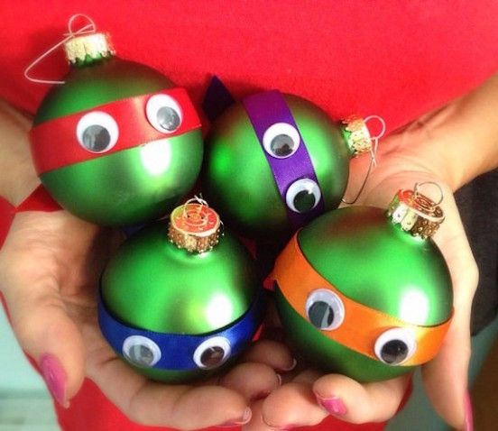 Bolas de Navidad de Las Tortugas Ninja