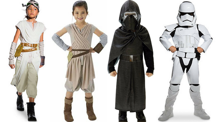 Cenar Trivial Viaje Disfraces de Star Wars para niñ@s con descuentos