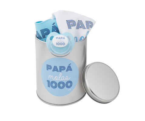 Súper Pack Papá Molas 1000 Azul regalo para el día del padre