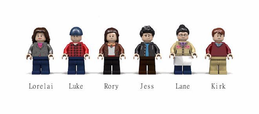 Minifiguras de Lego de las Gilmore Girls