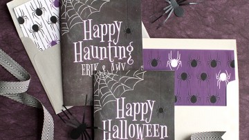Tarjetas de Halloween personalizables que puedes imprimir a tus hij@s
