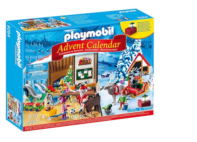Calendario de adviento de Playmobil del Taller de Santa Claus
