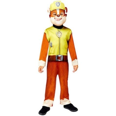 Disfraz oficial de Nickelodeon Rubble de la patrulla canina