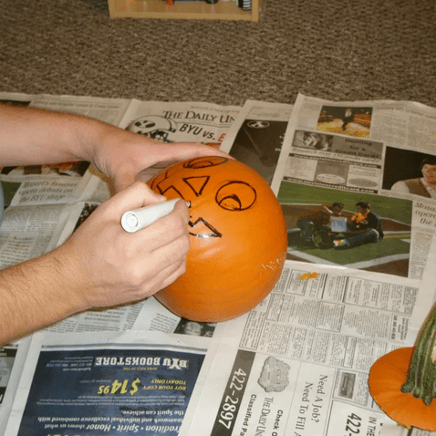 Cómo decorar una calabaza para Halloween