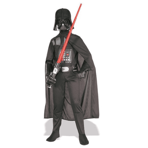 Disfraz para niños de Darth Vader para carnaval