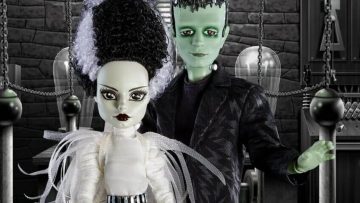 Novedad de Monster High Skullector Frankenstein y la Novia de Frankenstein