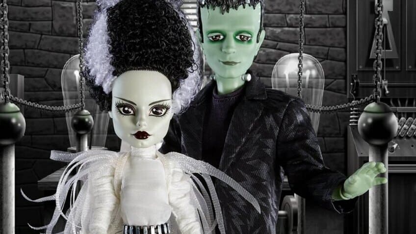 Monster High Skullector Frankenstein y la Novia de Frankenstein