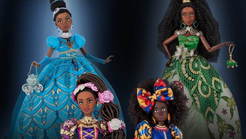 Las muñecas CreativeSoul de Disney representan la inclusión y diversidad