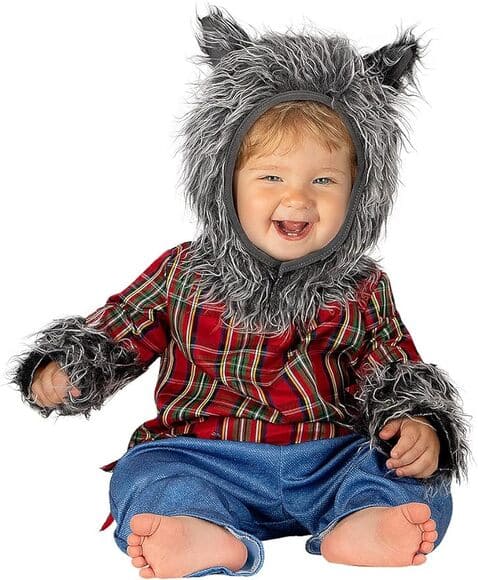 Disfraz halloween bebe lobo