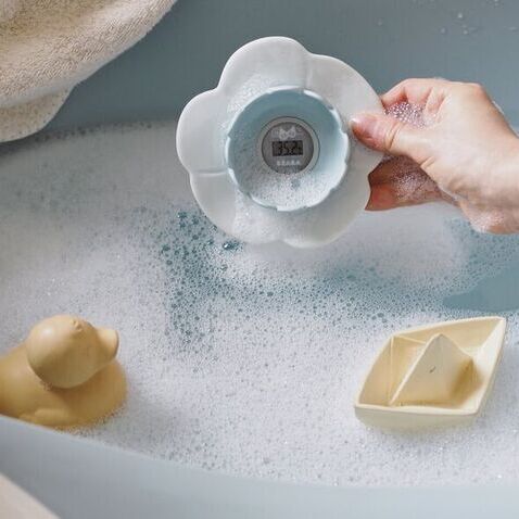 termómetro de baño bebé agua digital Béaba Lotus