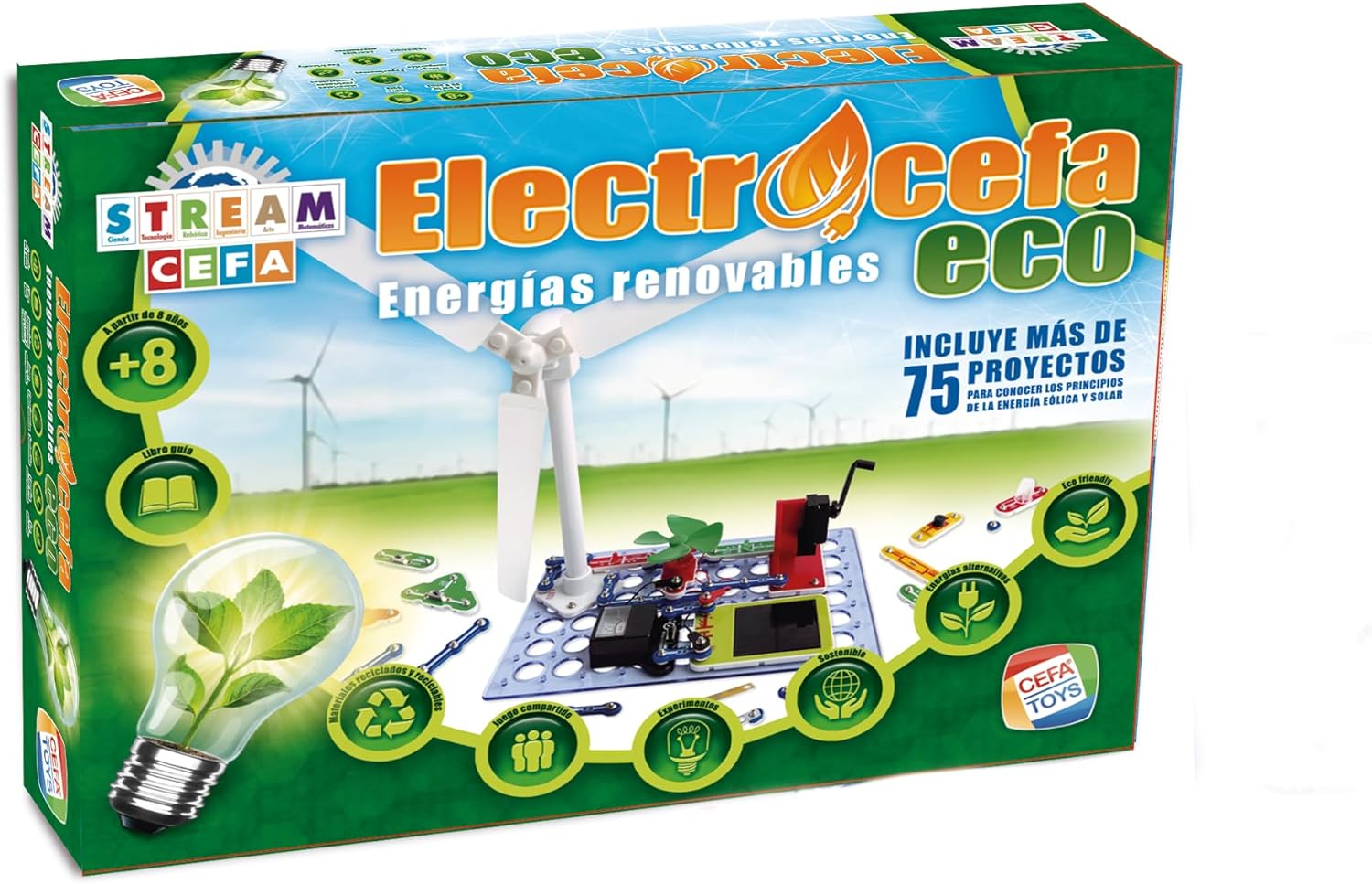 
Electrocefa Eco Energías Renovables Mejor juguete para un mundo sostenible