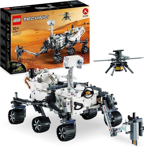 Lego NASA Mars Rover Perseverance con realidad aumentada